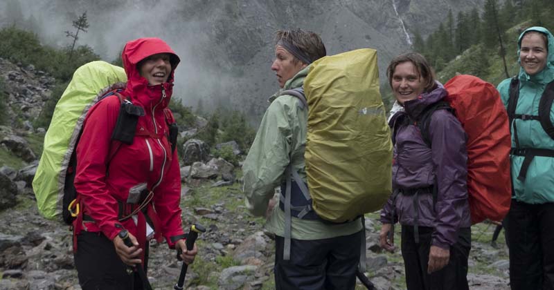How to stay dry and safe while hiking in the rain