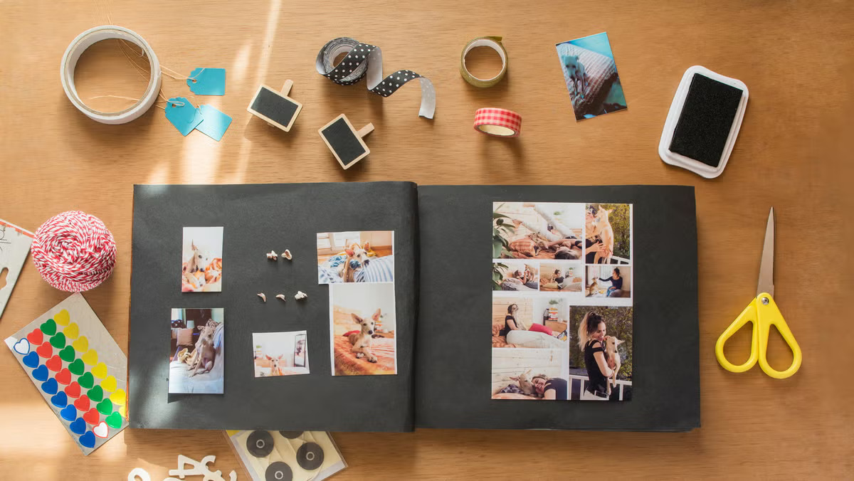 Ten Simple Scrapbook Photo Album Designs for Novices